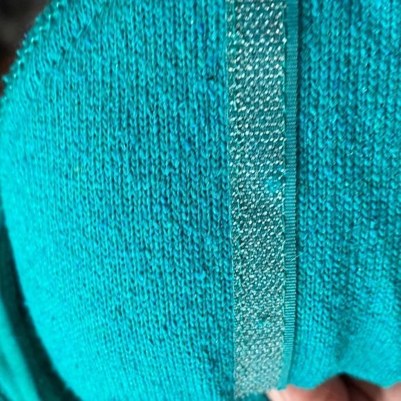 Liz Claiborne Women's Argyle Pullover Sweater & Pull-On Sweatpants Blue Medium - Picture 8 of 12